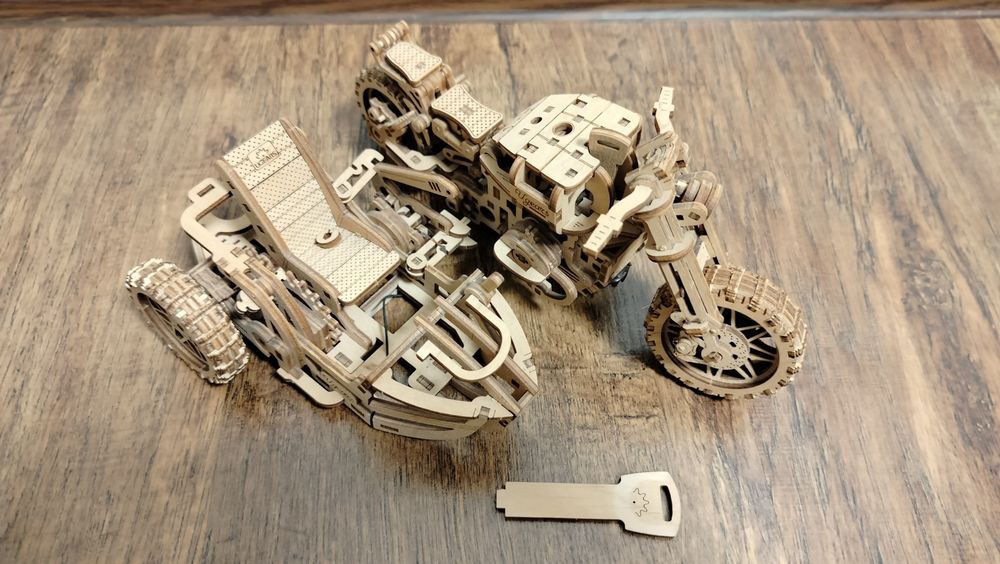 Конструктор Ugears 3d дерев'яний Мотоцикл