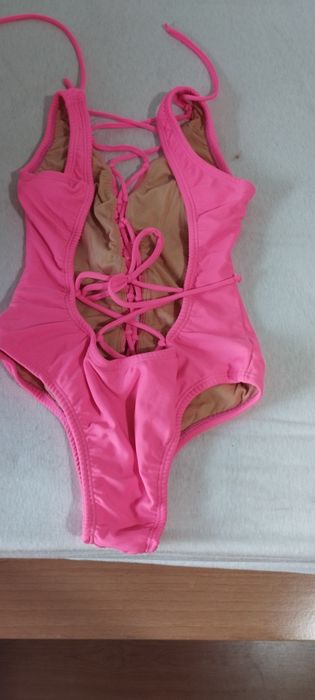 Fato de banho rosa