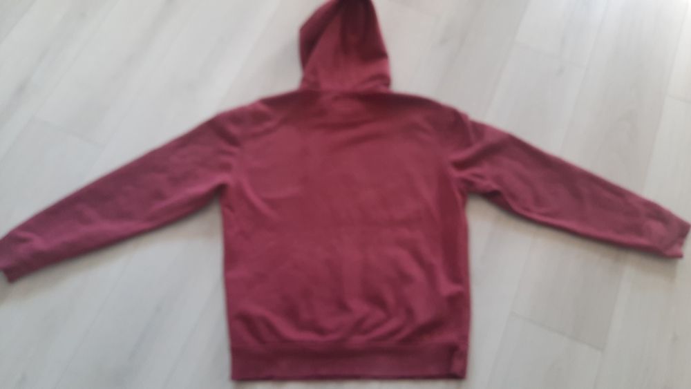 Bluza z kapturem bordowa timberland roz m