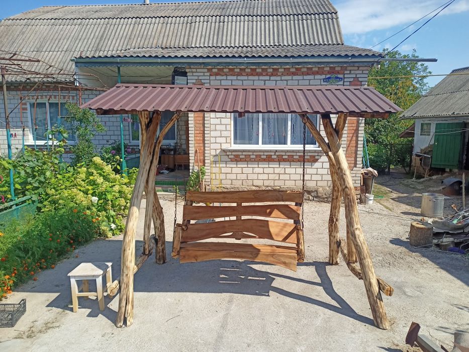 Качеля із дерева