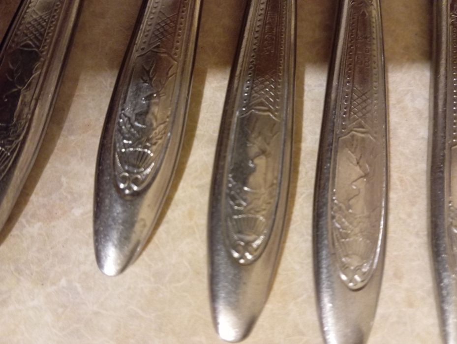 Вилки нержавійка СССР сорокових років