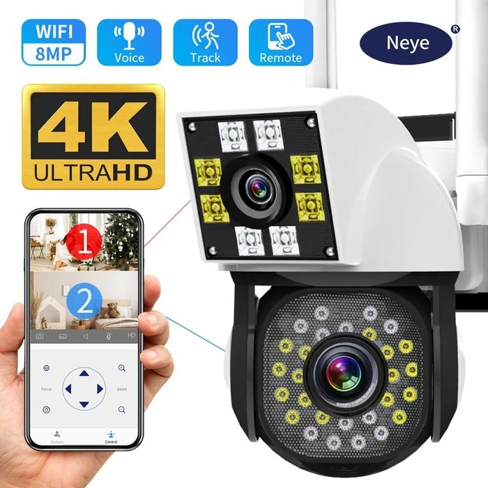 Kamera obrotowa WiFi 2 obiektyw