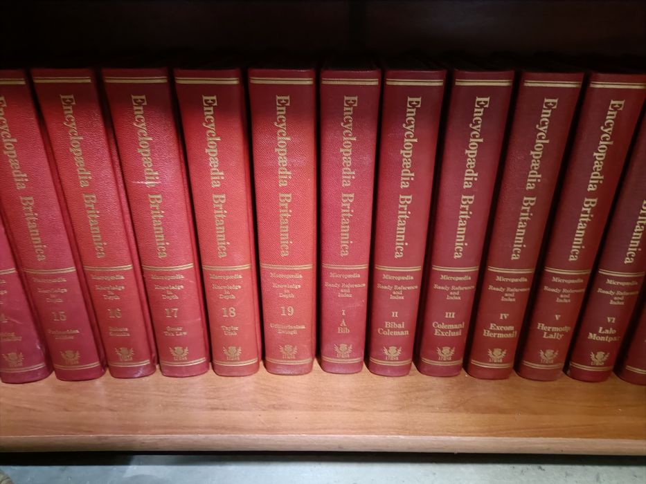 Enciclopédia Britânica em inglês