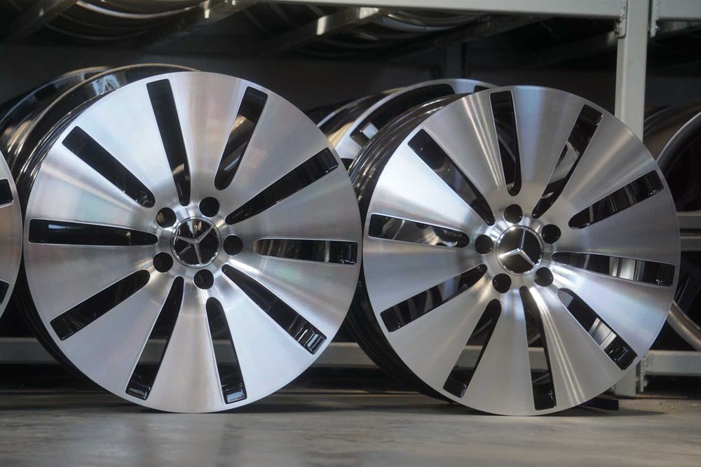Alufelgi oryginał Mercedes GLC 5x112 8Jx18 et38 cb66,6mm czarne wneki, cnc