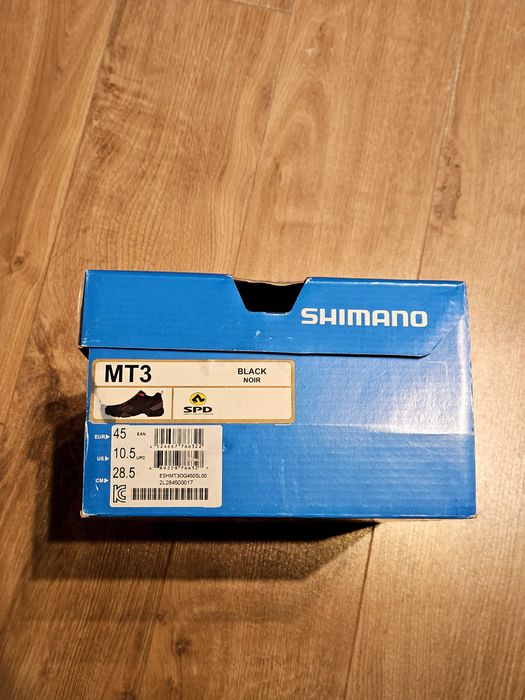 Buty rowerowe Shimano SH MT3 turystyczne MTB SPD black
