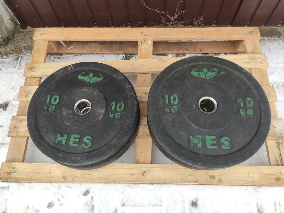 2x 10kg bumpery HES # wysyłka