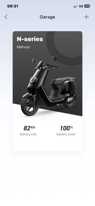 NIU Nseries 60v 29ah kompletny