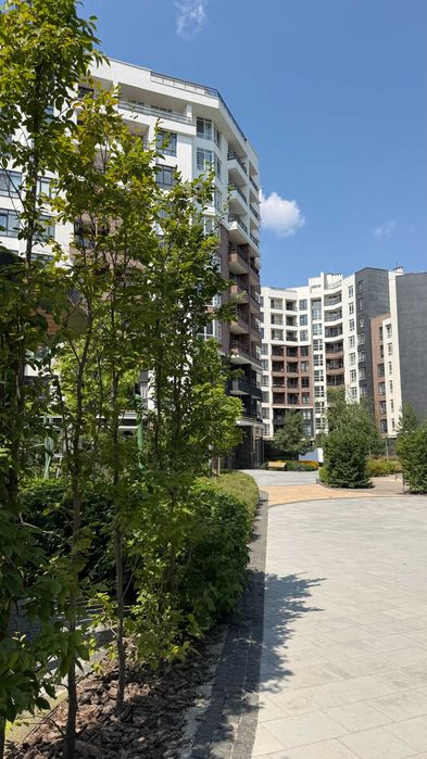 Продаж двокімнатної квартири в готовому будинку,Синергія сіті, індивідуальне газове опалення, 79 м2