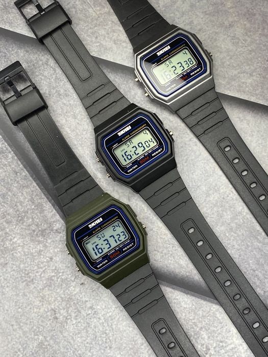 Легендарні ретро-годинники Skmei в стилі Casio
