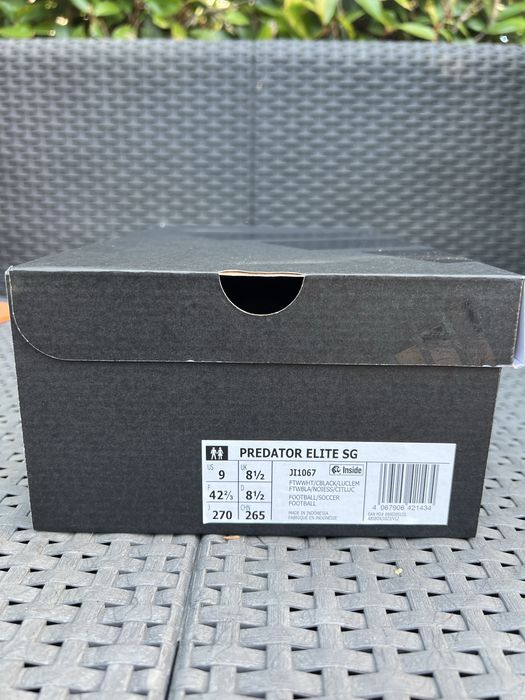 Chuteiras Adidas Predator 42 2/3 1x usadas