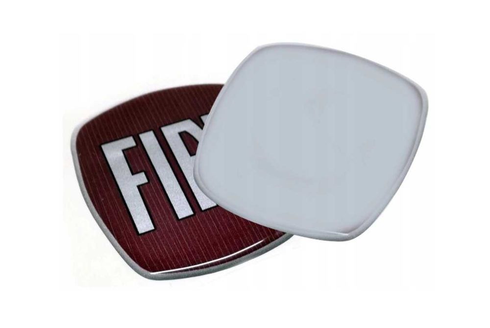 Znaczek logo zamiennik do Fiat 95 mm reperaturka przód tył