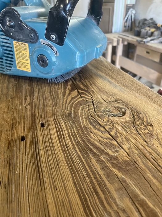 Szczotka nylonowa do postarzania postarzarka Makita 9741 szczotkarka