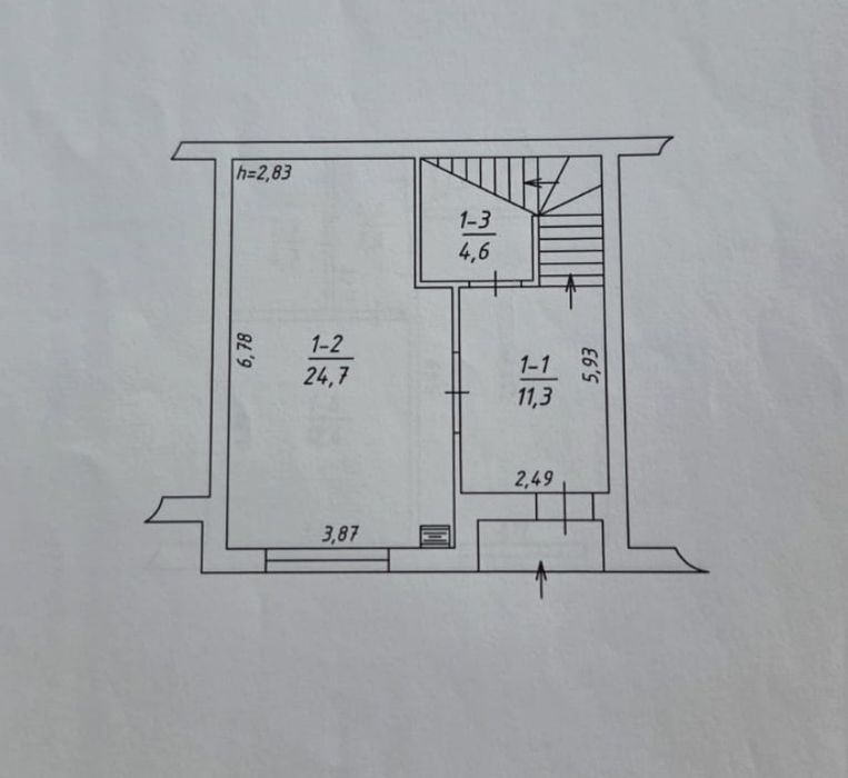Продаж таунхаусу 82.8 кв.м в КМ Паларіс