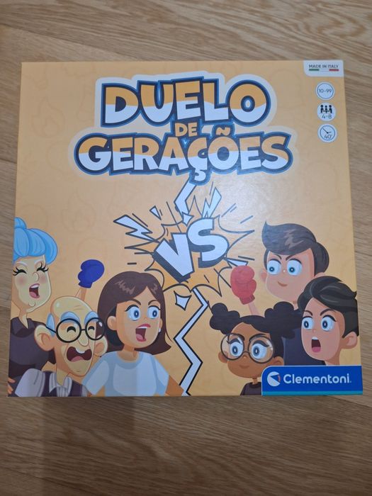 Jogo tabuleiro Duelo Gerações