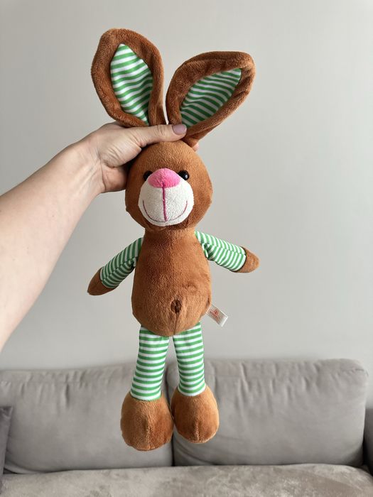 Мяка іграшка зайчик