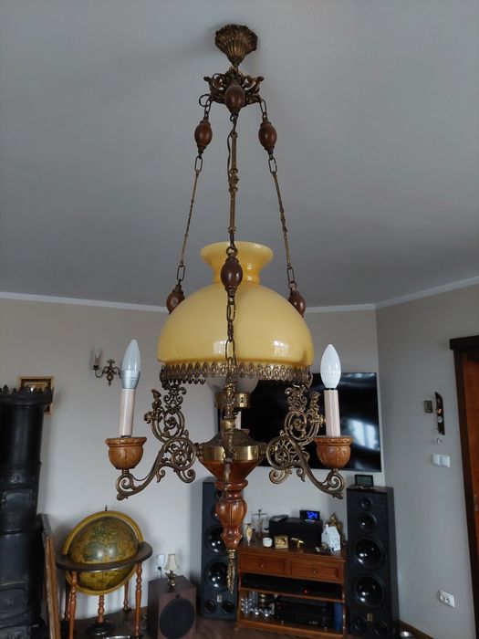 Lampa wisząca łańcychy