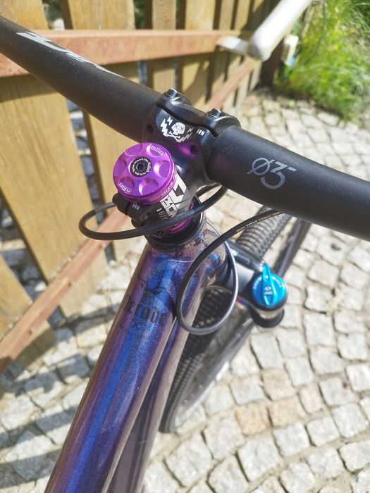 Rower dirt NS Decade 2020 Oil Slick (Petrol) | FOX 34 | Shimano Deore