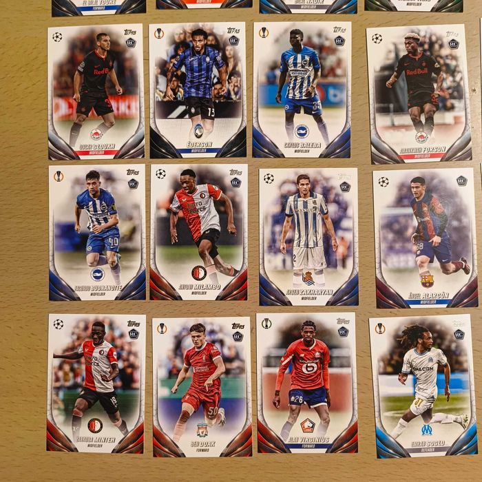 36 CArtas Rookie Topps UCC