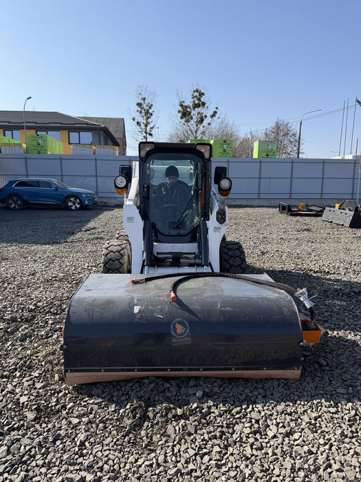 Нова бункерна щітка Wolverine для Bobcat, JCB, CAT, Case, Mustang