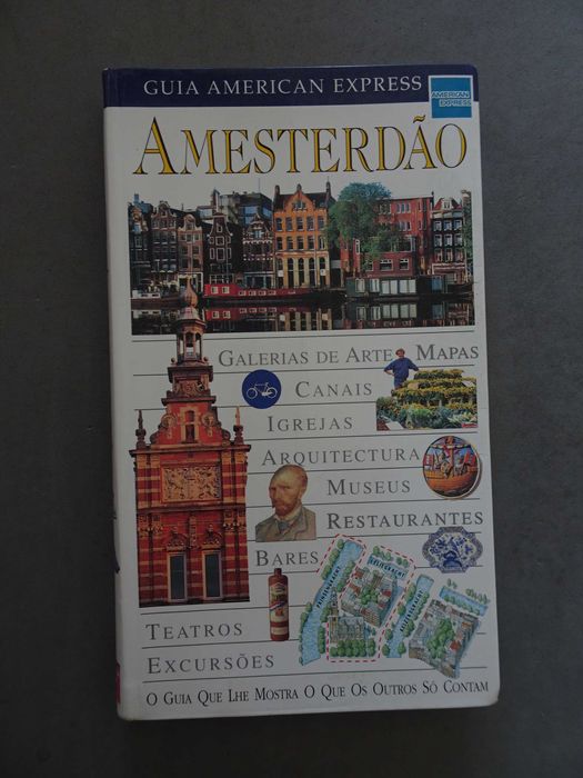 Livro Guia de viagem Guia Turístico American Express - Amesterdão