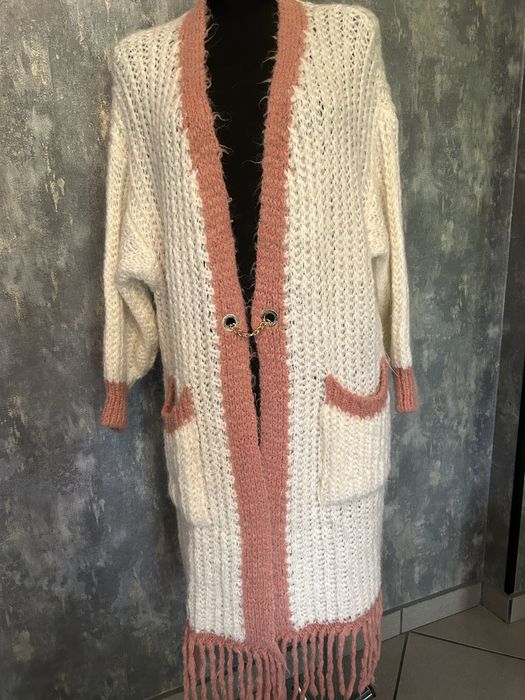 Piękny sweter/kardigan Gil Santucci r. L