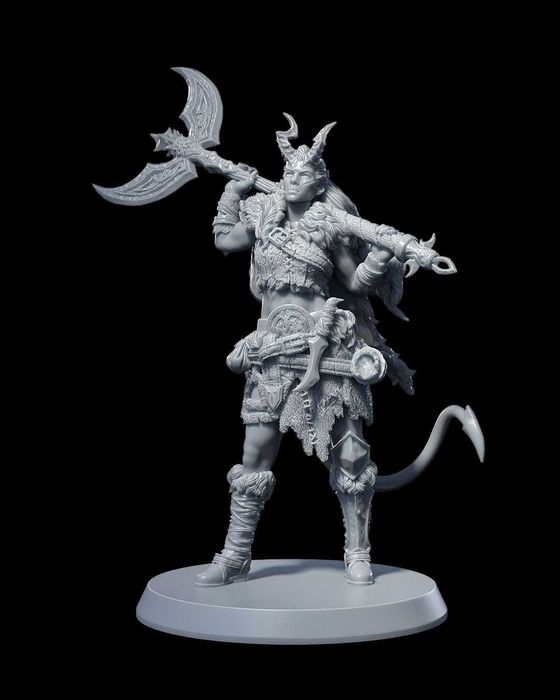 Wyett Łowczyni Diabelstwo Figurka 32mm 14K zgodna z DnD RPG Pathfinder