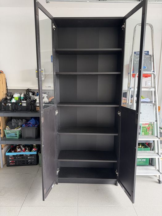 Regał ikea czarmy dąb