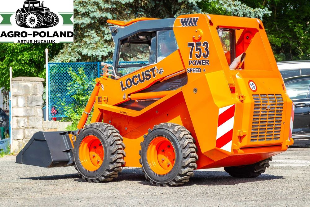 Міні-навантажувач Locust 753 POWER SPEED PLUS - 2023 ROK - 19 KM/H