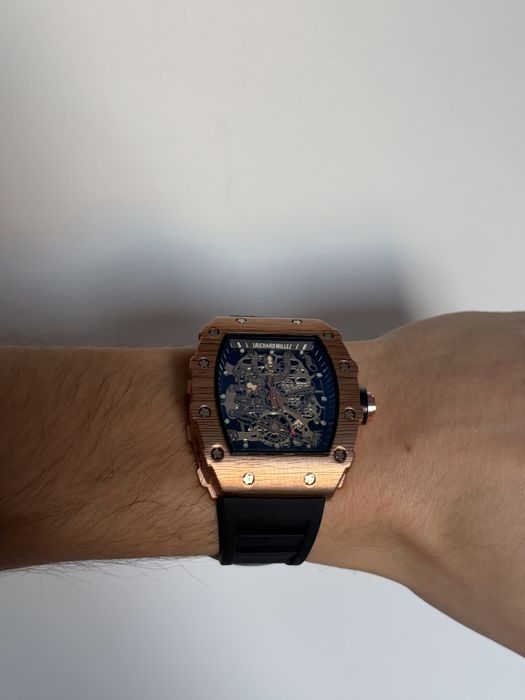 Zegarek meski richard mille rm kwarc kwarcowy automatic
