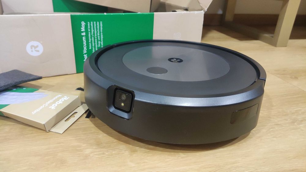 Aspirador Robô IROBOT Roomba Combo J5, Mopa, garantia