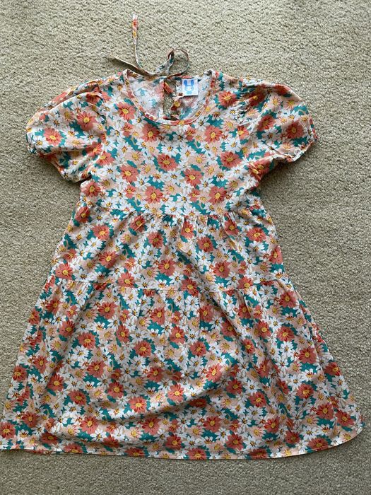 Кольорова, літня сукня для дівчинки 160 см