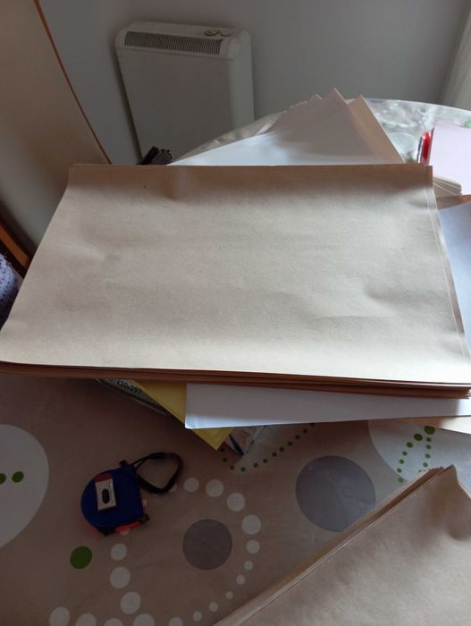 Papel Kraft 34cm x 50cm