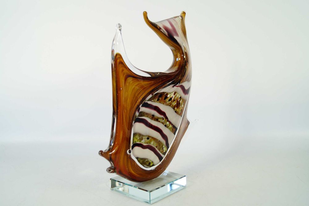 MURANO style RYBA SKALAR piękna figura