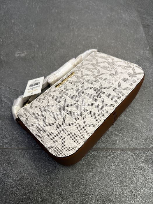 Сумка Michael Kors Jet Set біла