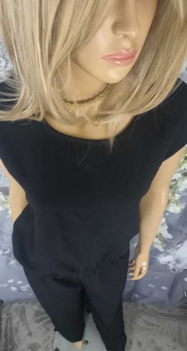 Czarny klasyczny kombinezon damski Esmara by Heidi Klum, 42