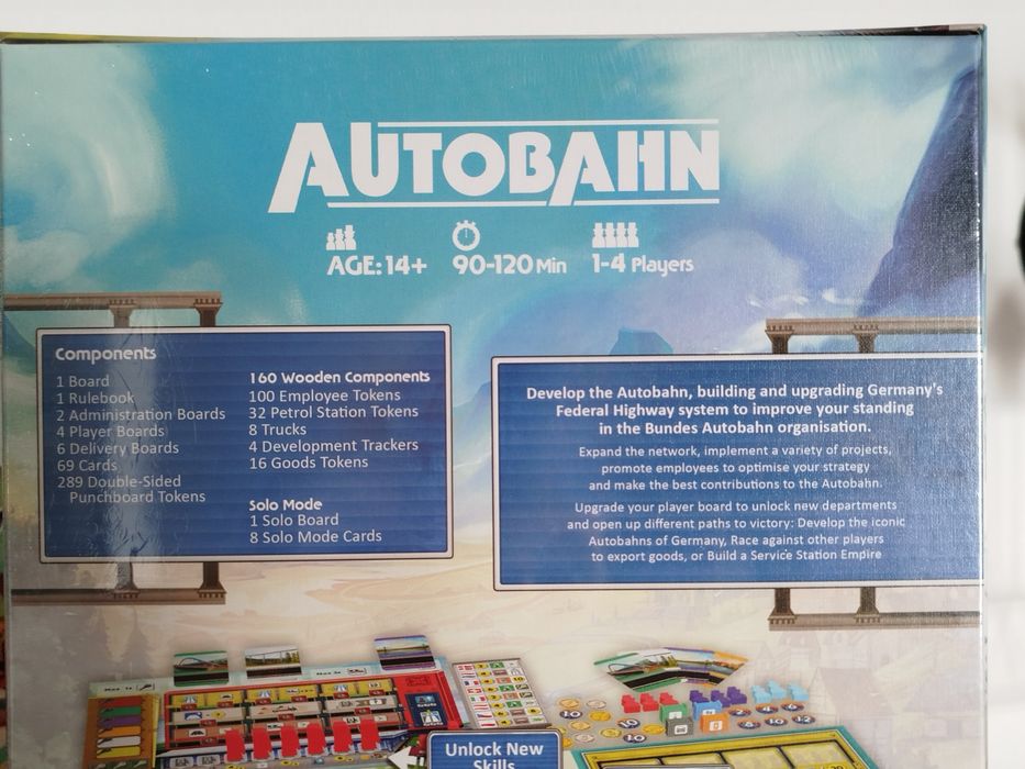 Autobahn - Jogo de Tabuleiro