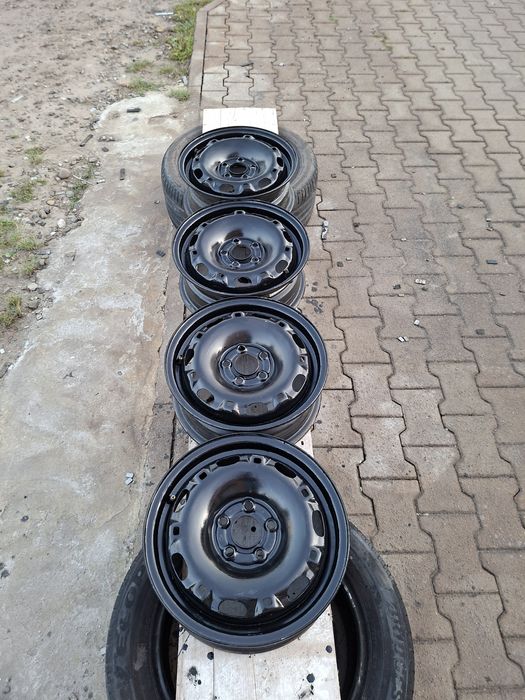 Felgi stalowe 5x100 14 Cali Volkswagen Polo Skoda Fabia Seat Ibiza
