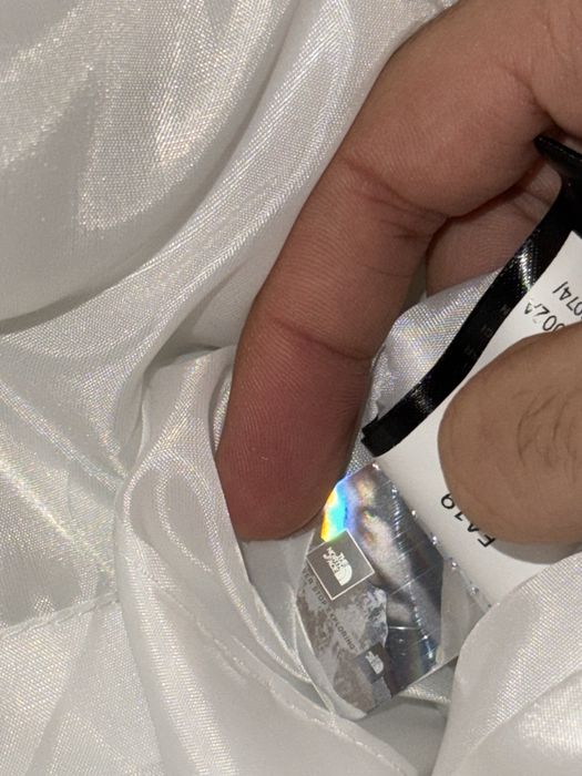 Casaco North Face Bege e Branco L