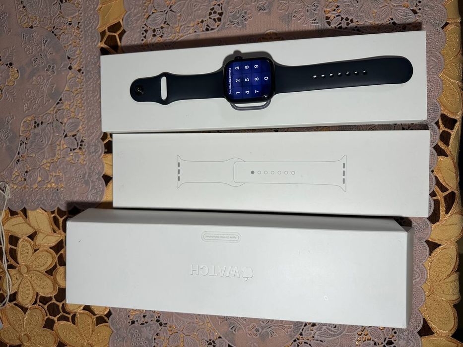 Apple watch 8 45мм чорні