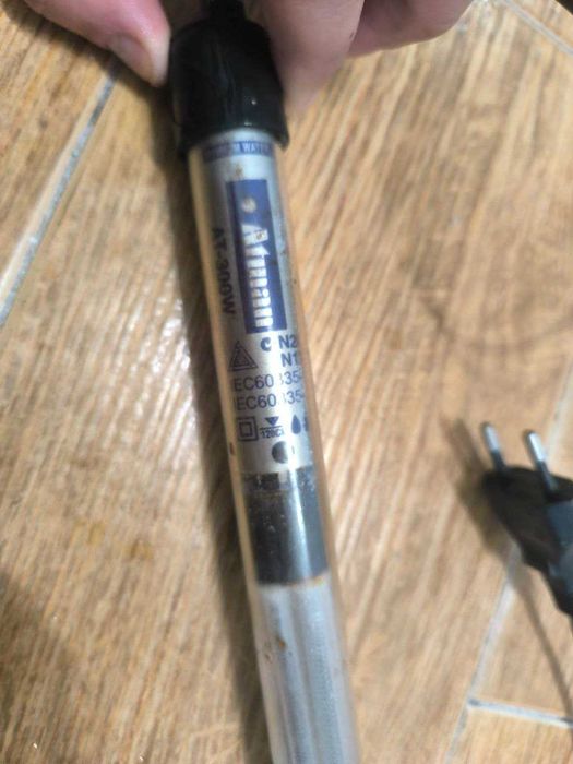 Обігрівачі для акваріуму Atman AT-300W ViaAqua VA-75W / AT-75W