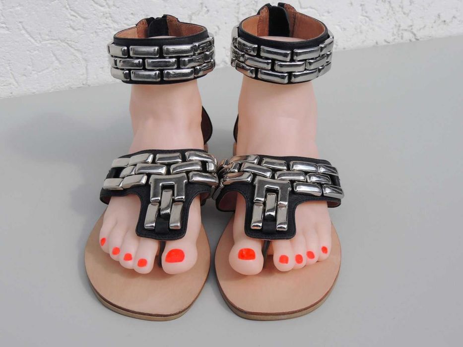 **Jeefery Campbell** rozmiar 37 skórzane sandały