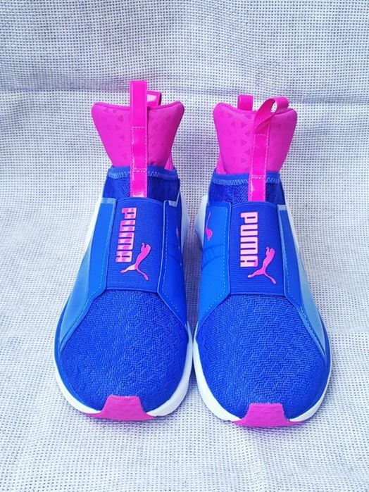 Кросівки колаб з Ріаною, 38 Puma Fierce синьо-рожеві, сітка