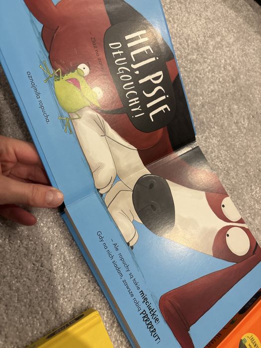 Hej Żabo. Hej Kocie. Hej Psie. Ksiazki dla dzieci