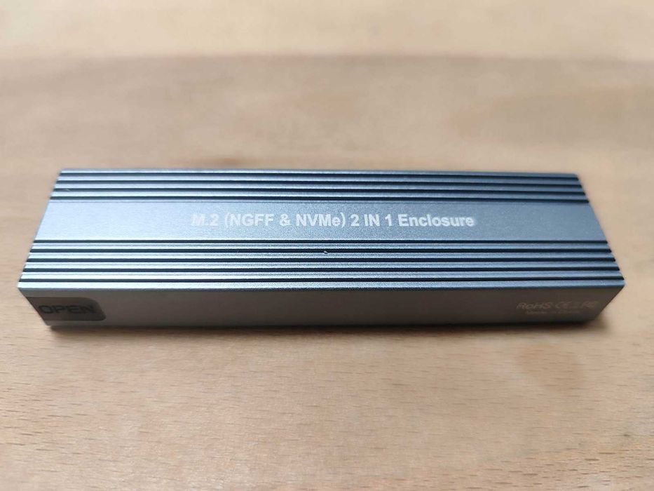 Корпус SSD Адаптер m.2 NVMe PCIe USB 3.1