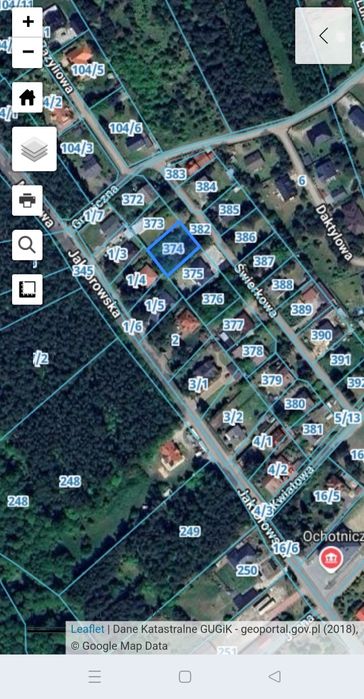 Działka budowlana 5km od Grodziska Mazowieckiego