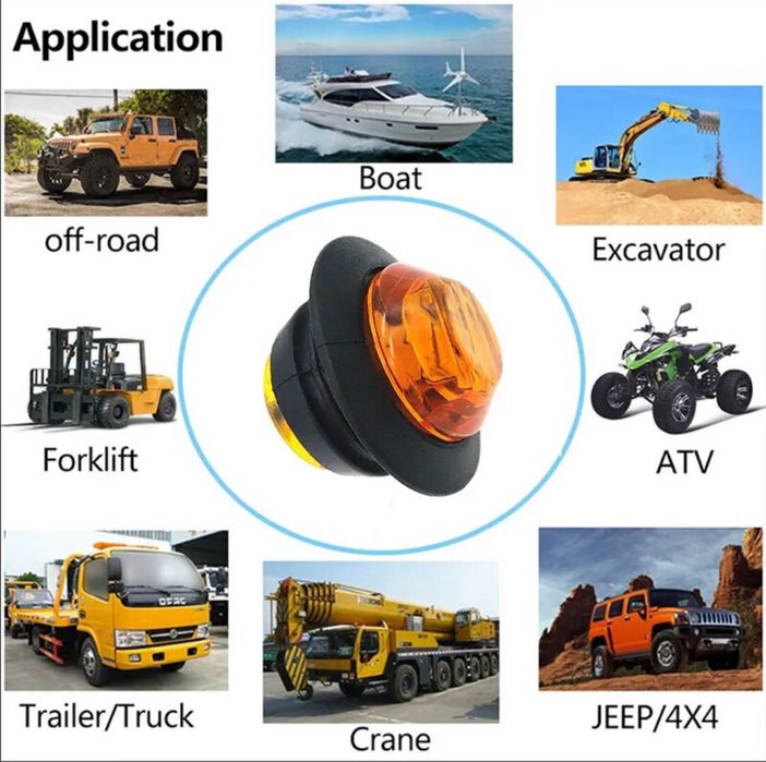 Лампочки Led габаритні світлодіоді габаритні вогні для вантажівок 24 V