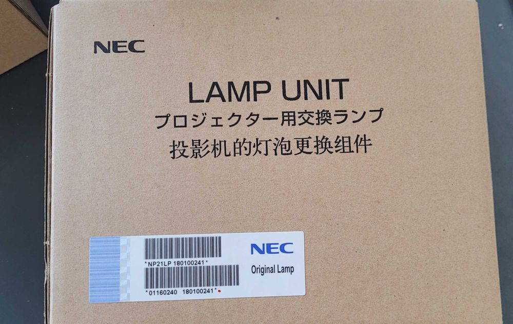 Lâmpadas para Projector de Vídeo NEC e Sony