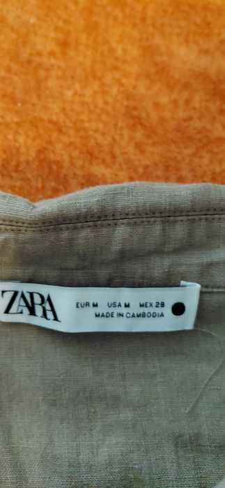 Bluzka ZARA lniana
