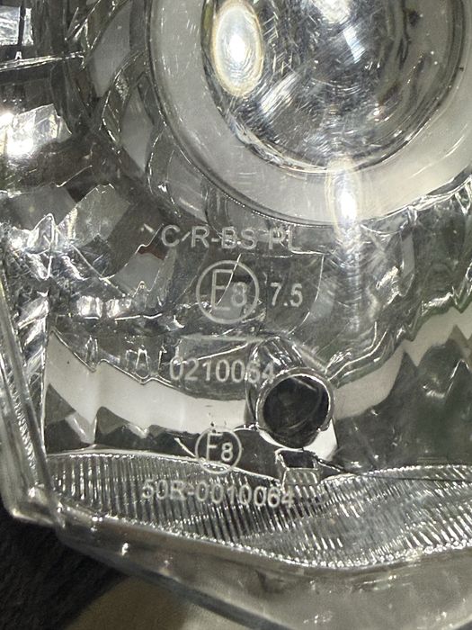 Farol Frontal para KTM com Anel DRL LED