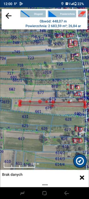Sprzedam działkę budowlaną położoną w Gorliczynie
